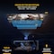 Kodak FLIK X4 800 x 480 LCD Home Theater Projector System with 100 Lumens -Tripod and Case Included RODPJSX5P480 - alternate 5